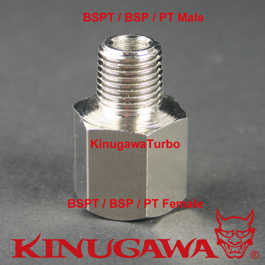 Forged Adapter Fitting Steel 1/2 BSP BSPT Male - 1/4 BSPT Female C22-5