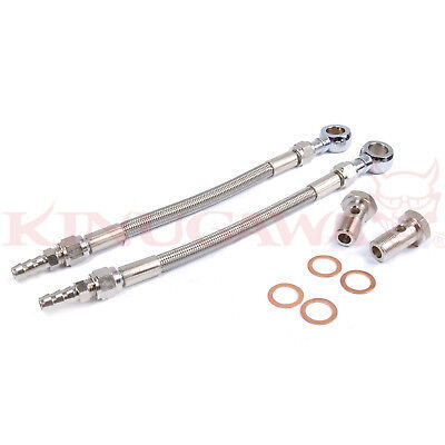 Turbo Water Coolant Line M18x1.5 Garrett T4 T04B T04E 18" Long