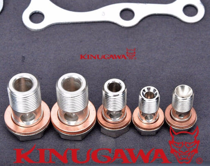 Kinugawa Turbo Oil & Water Line Kit FOR Nissan RB25DET Skyline Stock T3
