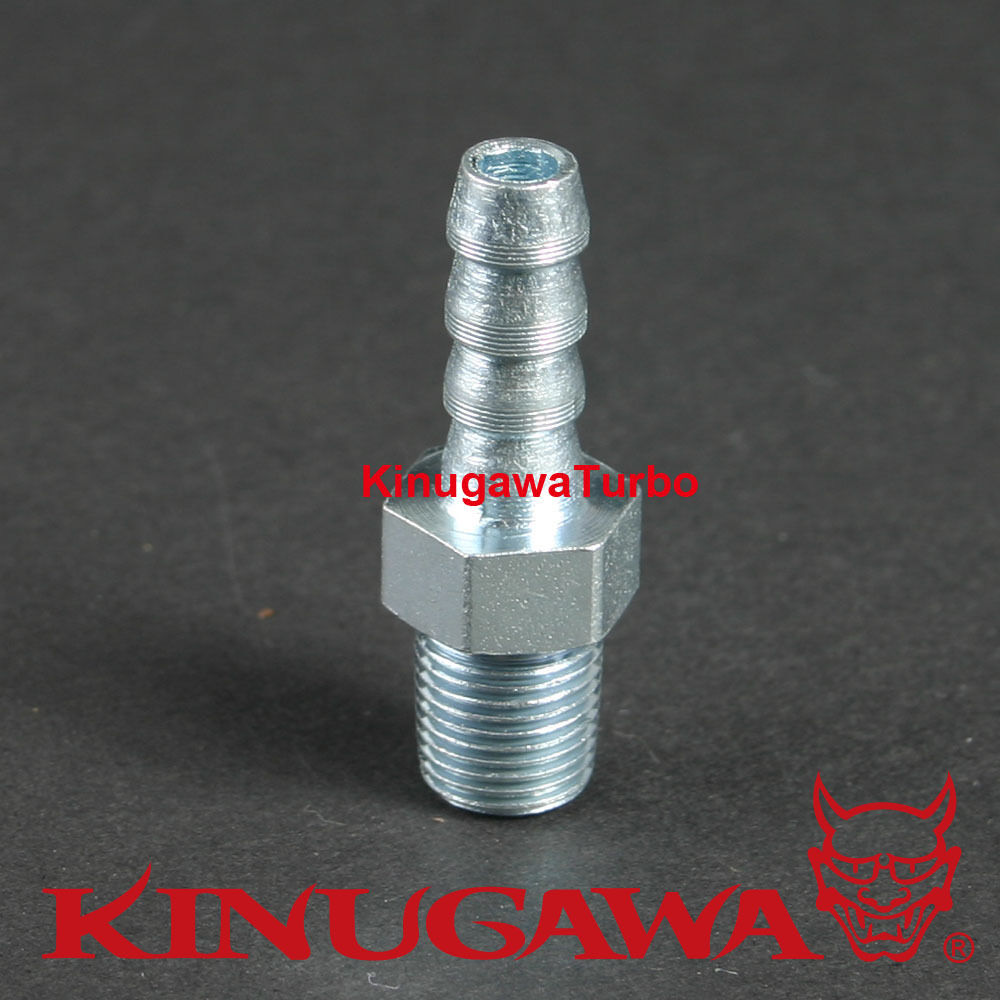 Forged Barb Hose Adapter Fitting 1/4 BSPT - 7.7mm (Fit 1/4" Hose) C3-3