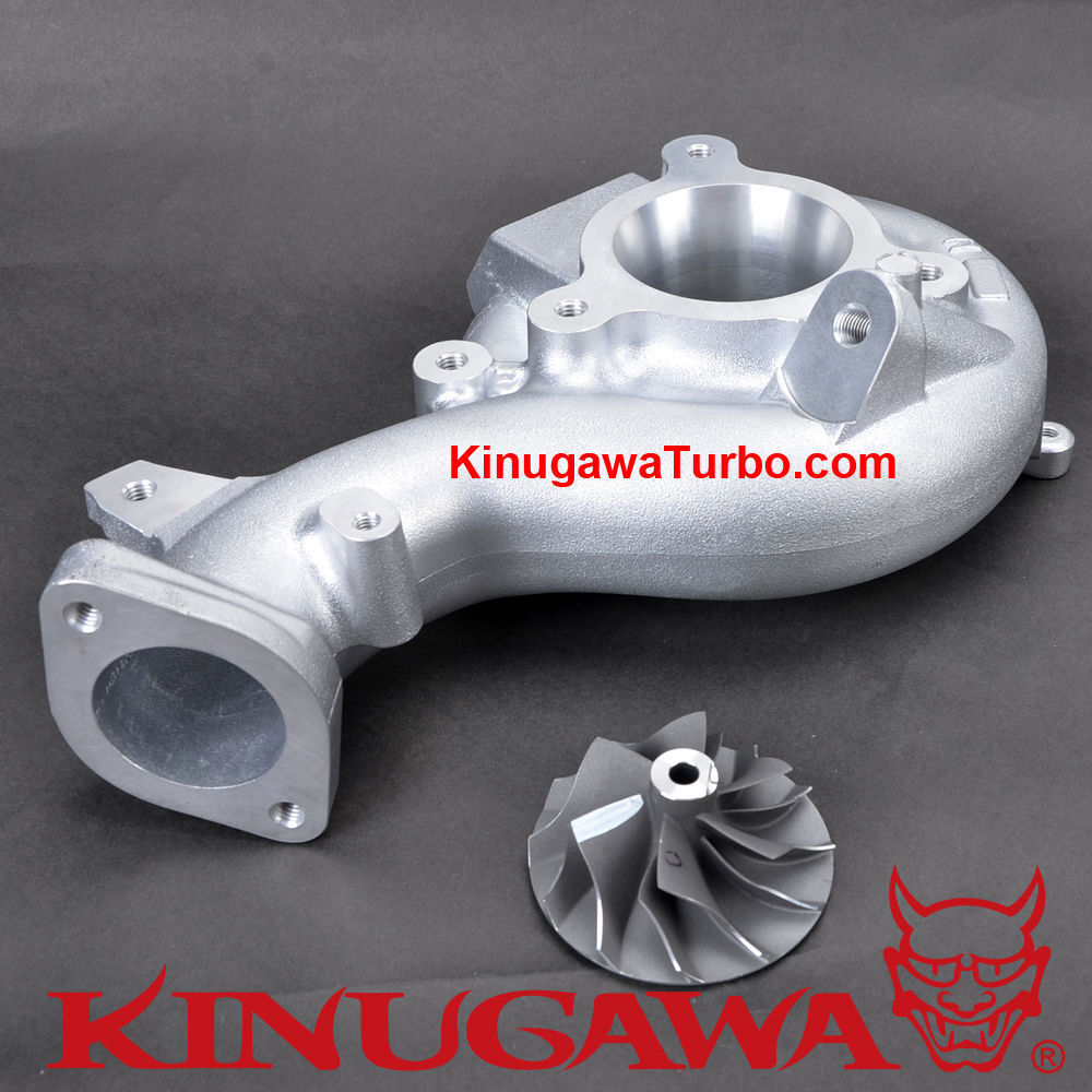Kinugawa MHI 4B11 EVO X / 10 Turbo Compressor Housing + Cast Wheel 20G