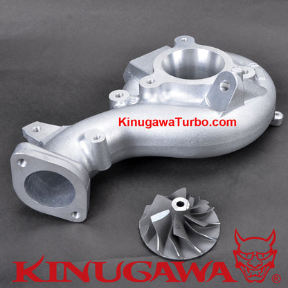 Kinugawa MHI 4B11 EVO X / 10 Turbo Compressor Housing + Cast Wheel 20G