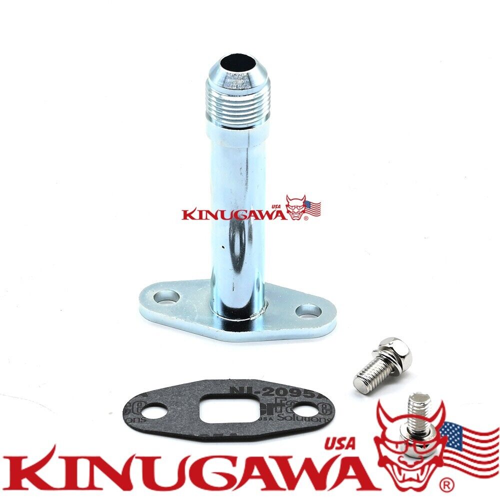 Turbo Oil Return Drain Pipe For BorgWarner AirWerks S200 S300 10AN 100mm long