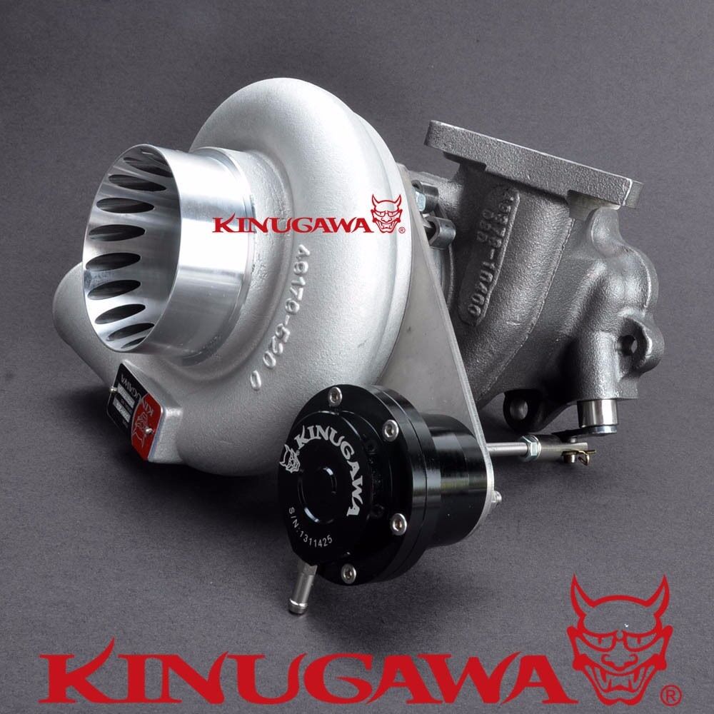 Kinugawa Billet Turbocharger 3" Anti Surge for SUBARU WRX STI TD06H-25G / 10cm