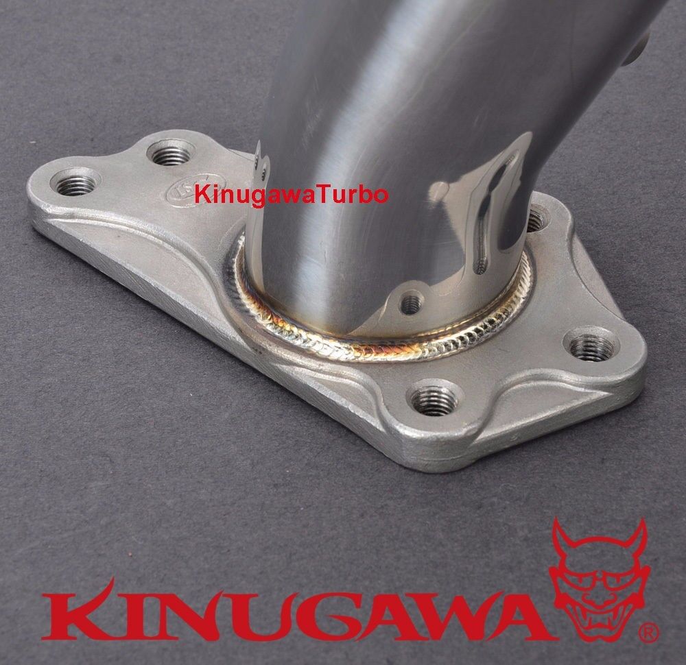 Kinugawa Turbo Exhaust Manifold Up Pipe For SUBARU Single Scroll GDA GDB GC8