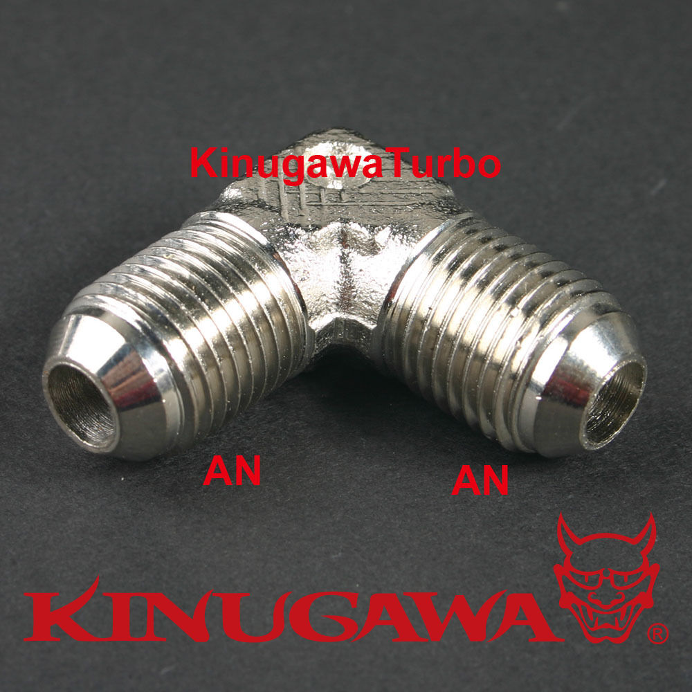 Forged Steel Adapter Fitting 90 Deg Elbow 4AN Male - 4AN Male C9-3