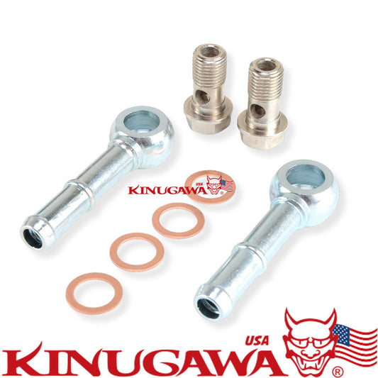 Turbo Water Pipe Kit M14x1.5mm Mitsubishi TD05 TD06 / Borgwarner K03 K04