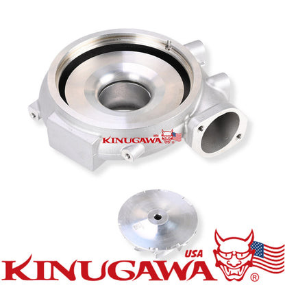 Anti-surge Compressor Housing Kit For 4G63T EVO9 TF06-18K 55.1/75mm 3.15" inlet