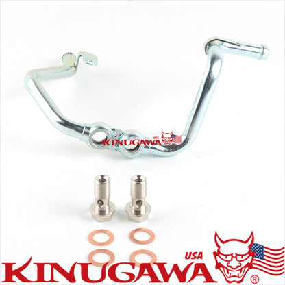 Turbo Water Pipe kit for SUBARU WRX Forester EJ20 w/ IHI VF40 VF46 VF52 Turbo