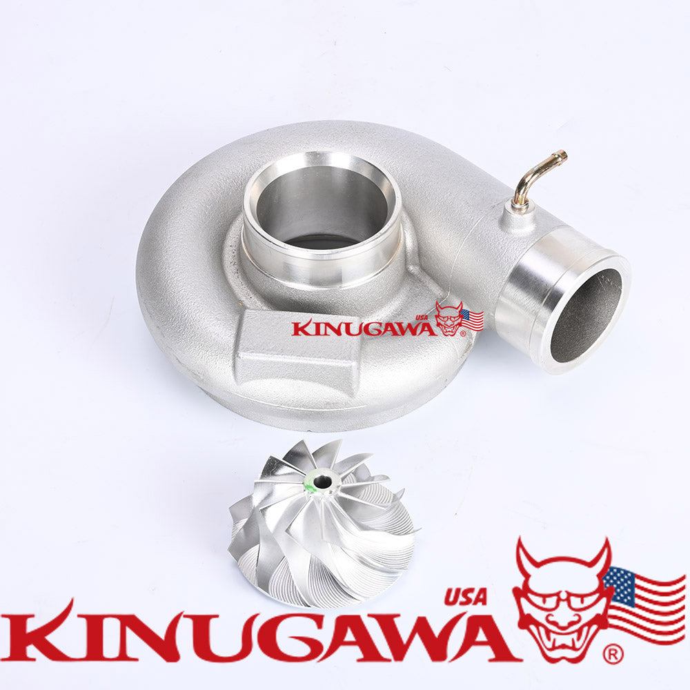 2.4" Inlet Turbo Compressor Housing + Wheel For Garrett GTX2867R (49.7 / 67.4)