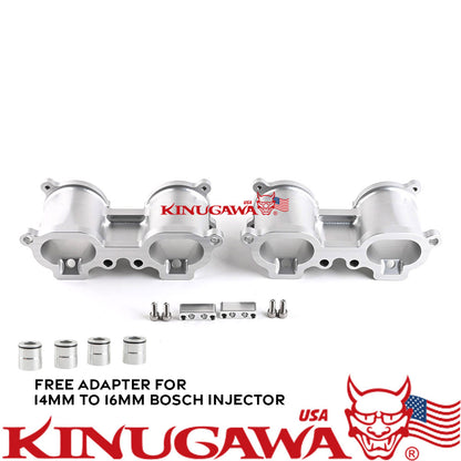 Kinugawa Top Feed TGV FOR Subaru 08-14 WRX / 07+ STI / 07-12 LGT / 08-13 FXT Sliver
