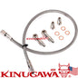 Turbo Oil Feed Line For Hyundai Genesis 2.0T Coupe w/ Stock TD04L No restrictor