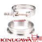 Stainless Inlet V-band Flange for Garrett G series G25 G30 G35 660 770 900 1050